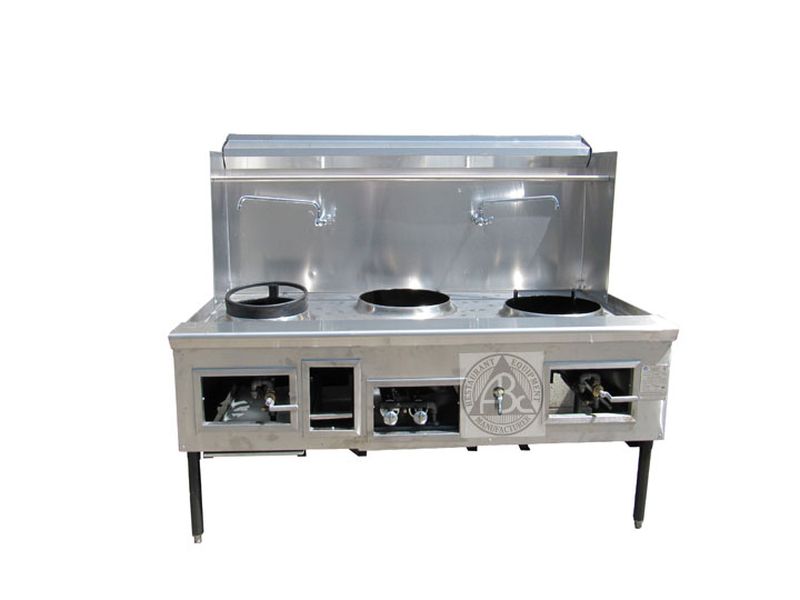 3 Hole Wok Range
